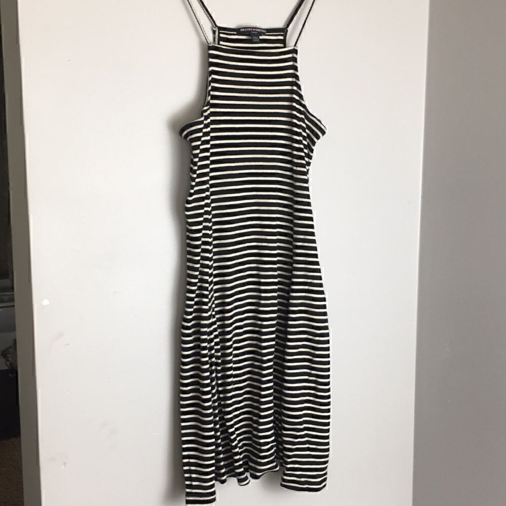 COPY - Brandy Melville Dresses | Stripe Halter Dress | OS